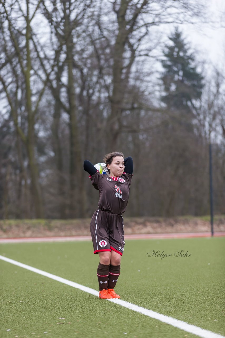 Bild 137 - B-Juniorinnen Walddoerfer - St.Pauli : Ergebnis: 4:1